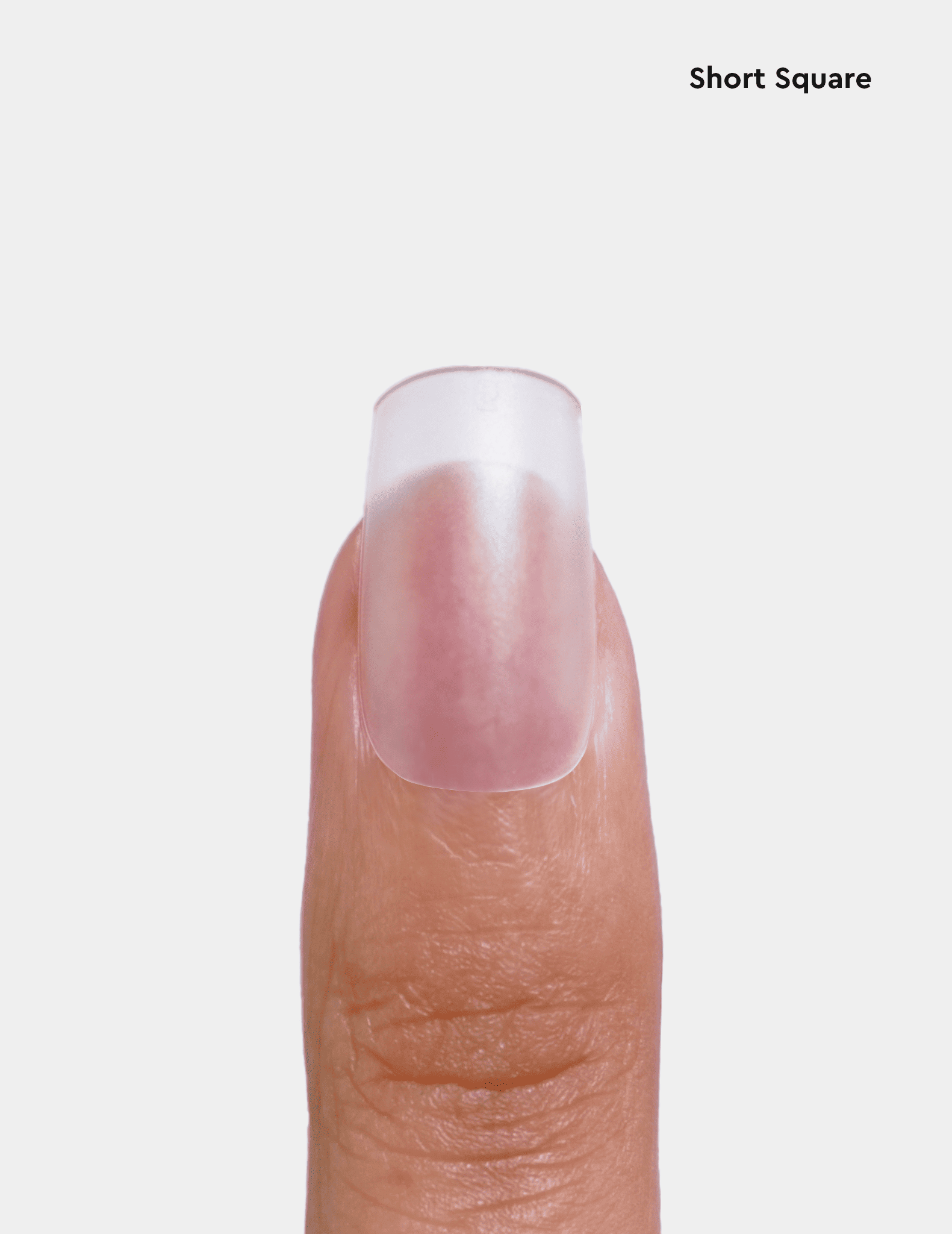 Le Gel Nail Tips (Matte & Pre Buff Effect), Short Round Square (14987419091293)