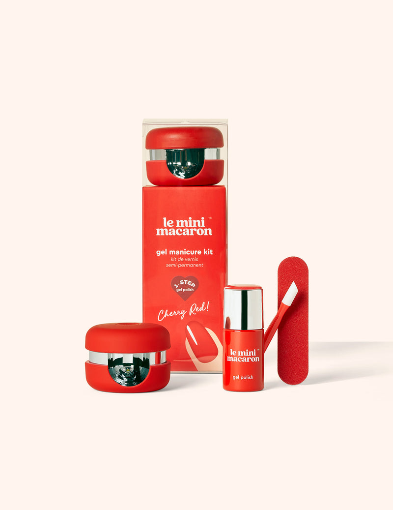 Gel Manicure Kit - Cherry Red (4473718734893)