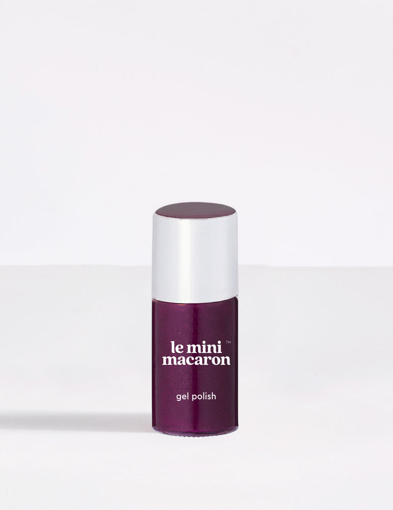 Dark Plum (Shimmer) - Le Mini Macaron (7112405516456)