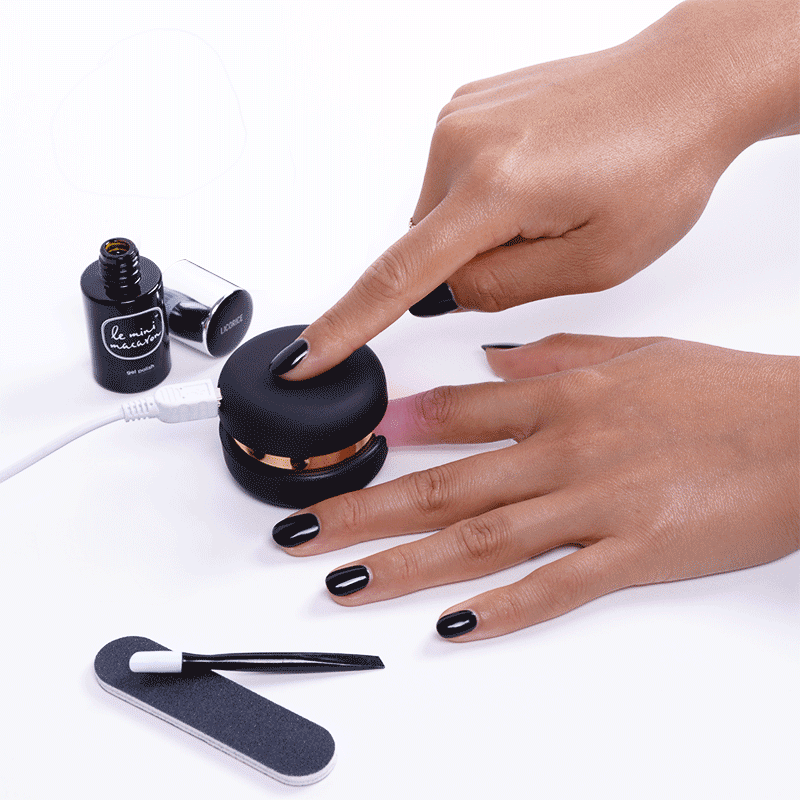 Manicure Kit - Licorice - Le Mini Macaron (5747756826792)